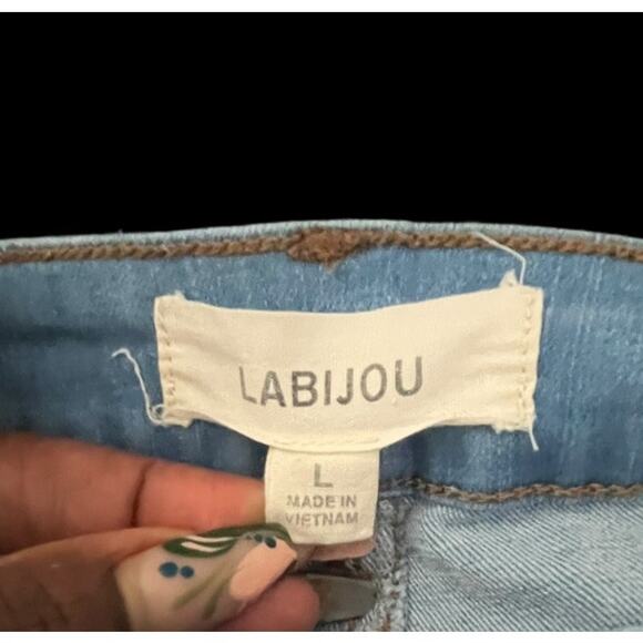 Labijou Cargo Jeans Cargo Light Color Denim Large Jrs - Picture 11 of 14